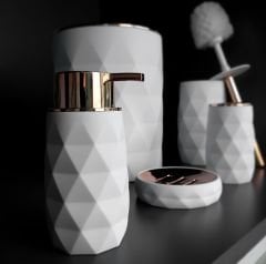 Arow Banyo Seti 5 Parça Akrilik TR-3036