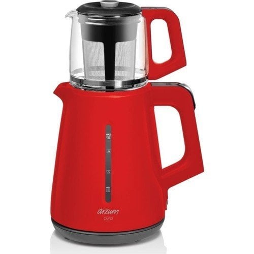 Arzum AR3061-R Çaycı Çay Makinesi Kırmızı