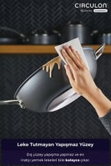 Circulon 34 Cm Wok Tava D-MYR134W