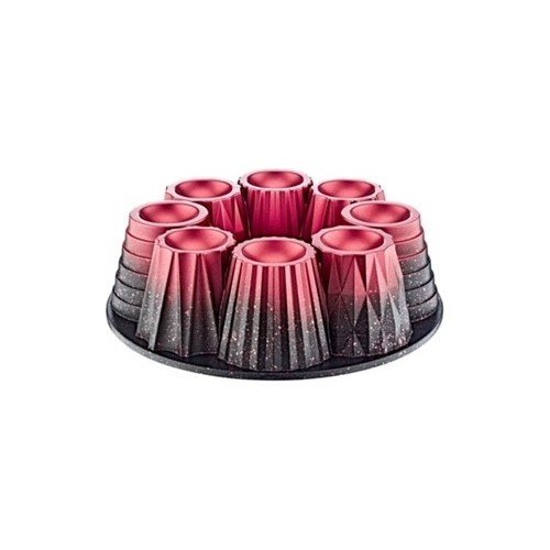 Oms 3280 Muffin Kek Kalıbı Kırmızı 26 Cm