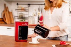 Tefal Kahve Makinesi Köpüklüm Auto Kırmızı