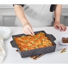 Falez Fırın Kabı Dikdörtgen 28 Cm Döküm KRE 3002