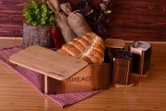 Bambu Subaru Kapaklı Saklama Seti