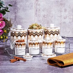 Kosova Porselen 7 li Telli Baharat Takımı Ybhr-007