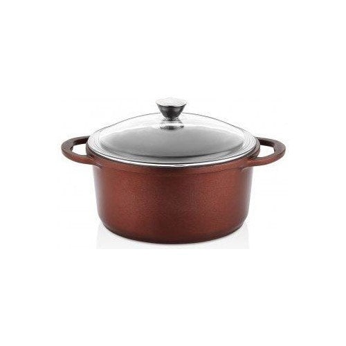 Falez 20 Cm Tencere Derin Sedef Döküm SDF1003