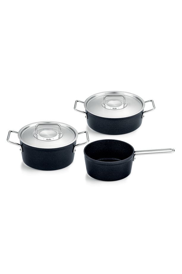 Fissler 5 Parça Adamant Tencere Seti Metal Kapak FS15611403000