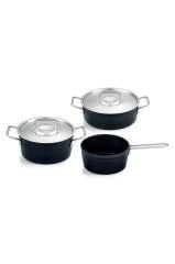 Fissler 5 Parça Adamant Tencere Seti Metal Kapak FS15611403000