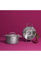 Fissler 8 Parça Pure Collection Tencere Seti Metal Kapak FS08611404000