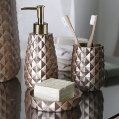 By Selim Piramit Vizon 5 Parça Banyo Seti