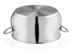 Taç Bengü Derin Çelik Tencere 28 cm 1273