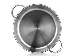 Taç Bengü Derin Çelik Tencere 28 cm 1273