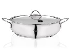 Taç Bengü Basık Tencere 30 cm 1283