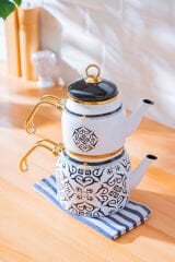 Acar Çaydanlık Emaye Mini Qalita Thea 09103