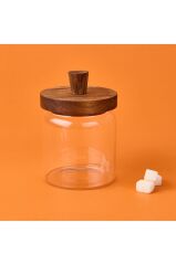 Mien Cam Kavanoz Akasya Kapak 450 Ml BOR-050