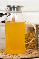 Arow Sürahi Metal Kapaklı Cam PM-938