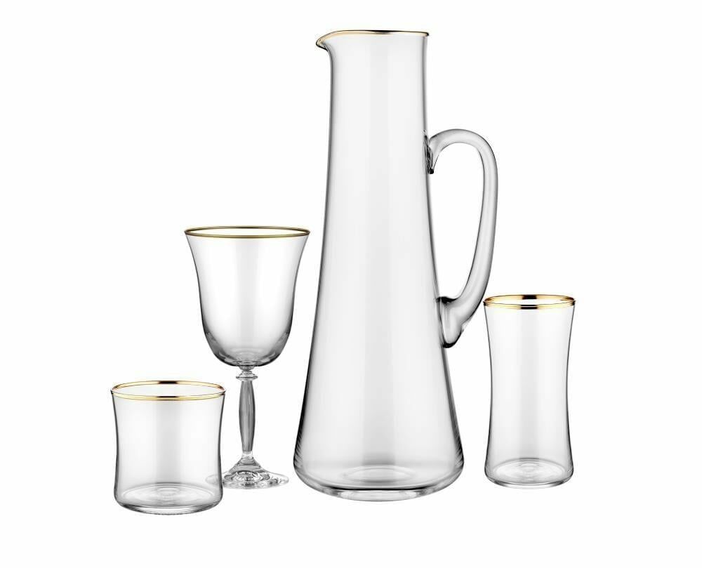 Evaliza 37 Parça Su Takımı Gold