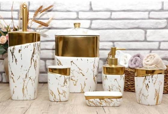 Arow Agatha 6 Parça Banyo Seti TR-1942