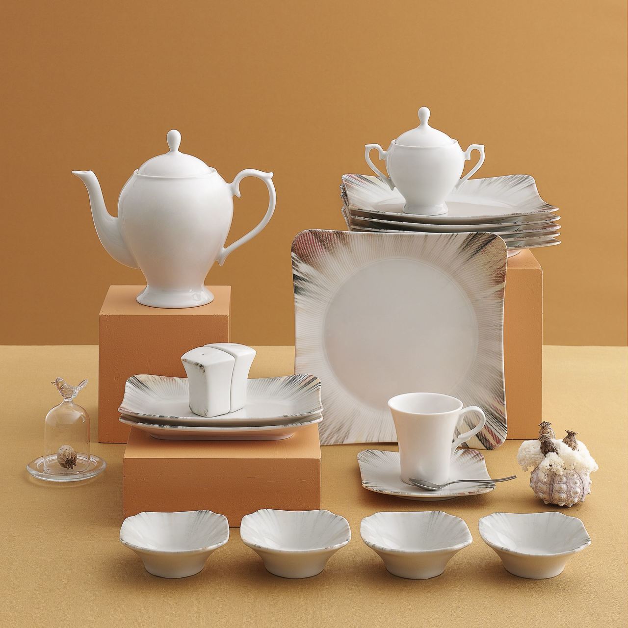 Güral Porselen Spinoza 36 Parça Kahvaltı Takımı 0725