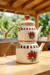 Acar Çaydanlık Emaye Mini Nuances 10348