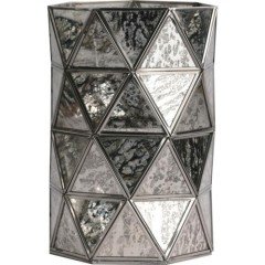 Roy King Vazo Petek Karat Cam Gümüş 30X20 SLL 043