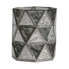 Roy King Vazo Petek Karat Cam Gümüş 19X16 SLL 045