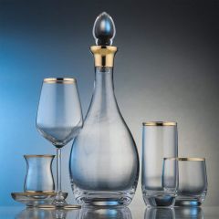 Kcd Bolero Altın Bardak Takımı 25 Parça