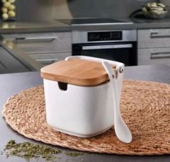 Gönül Tuz Saklama Kabı Kaşıklı Küçük G3451