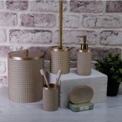 By Selim Wicker Banyo Seti Vizon