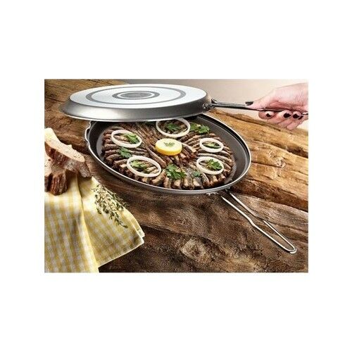 Cem 32 cm İkiz Balık ve Börek Tavası