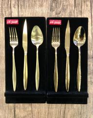 Aryıldız Elegant S Gold 84 Parça Çatal Bıçak Kaşık Takımı