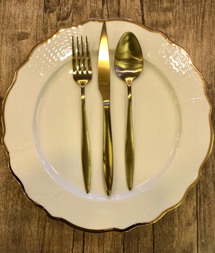 Aryıldız Elegant S Mat 89 Parça Çatal Bıçak Kaşık Takımı