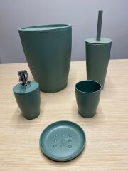 Primanova Pure 5 Li Banyo Seti Nil Yeşili M-SAS14-05