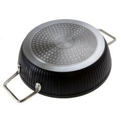 Jumbo Dublin 26 Cm Kısa Tencere Black