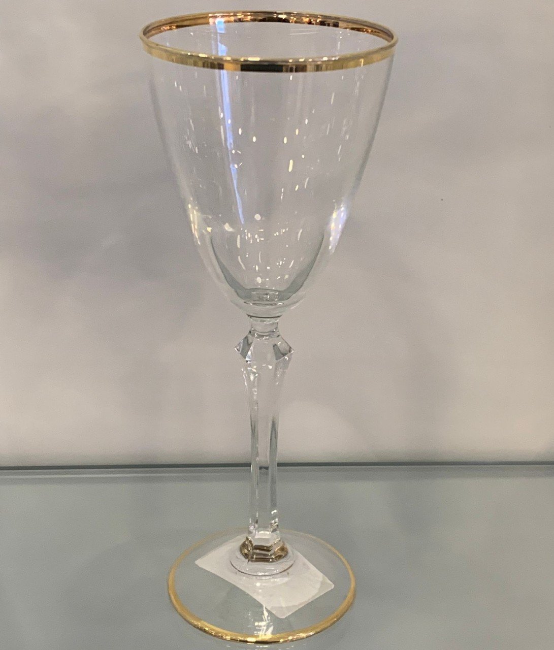 Çerçi Ayaklı Bardak 6 Lı Yaldızlı Gold STK12-K