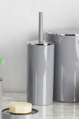 Primanova Lenox Tuvalet Fırçası Gri M-E34-07