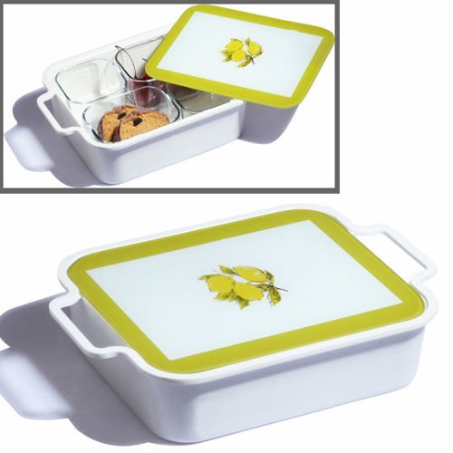 Kosova Cam Kahvaltılık 4 Lü Melamin Limon Grp-80012