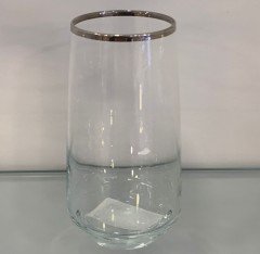 Çerçi Meşrubat Bardağı 6 Lı Yaldızlı Platin STK13-M