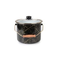 İpek 20 Cm Emaye Düz Bakraç SMY149