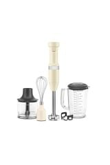 Kitchenaid 5KHBV83EAC Aksesuarlı El Blender Seti Almond Cream