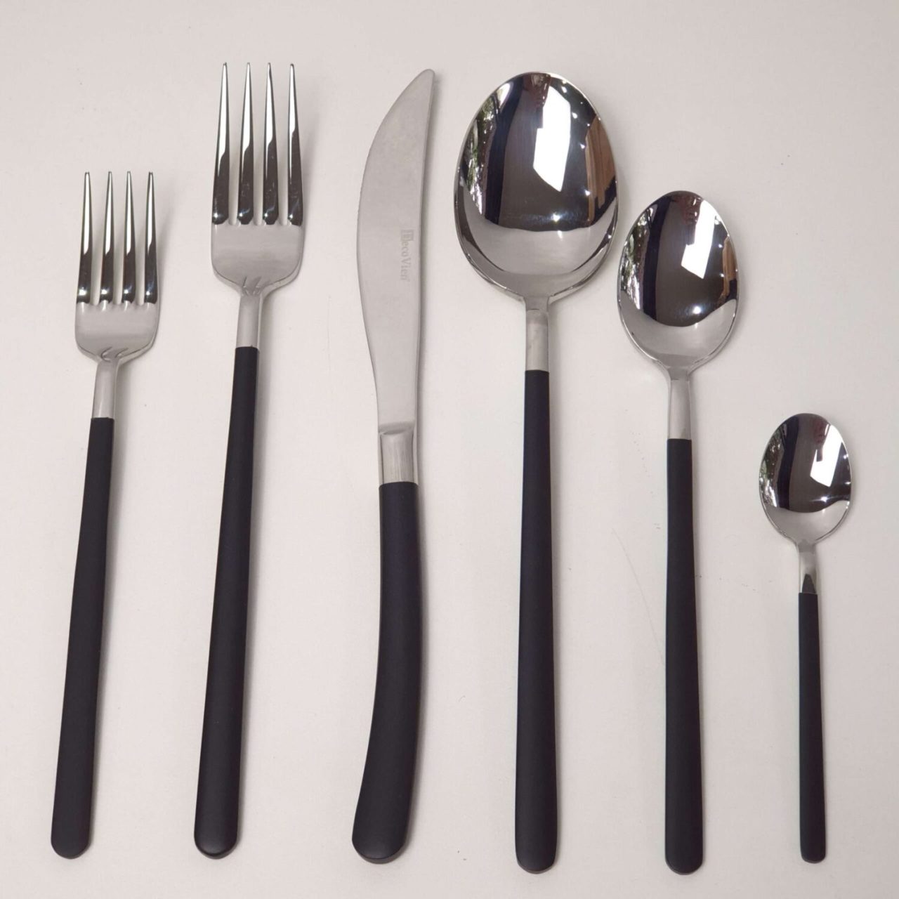 Decovien 36 Parça Çatal Kaşık Bıçak Comfrot Siyah AYM1604F K8