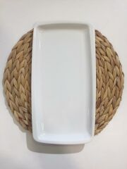 Güral Porselen Kayık Tabak 34x18 Cm GBSORD