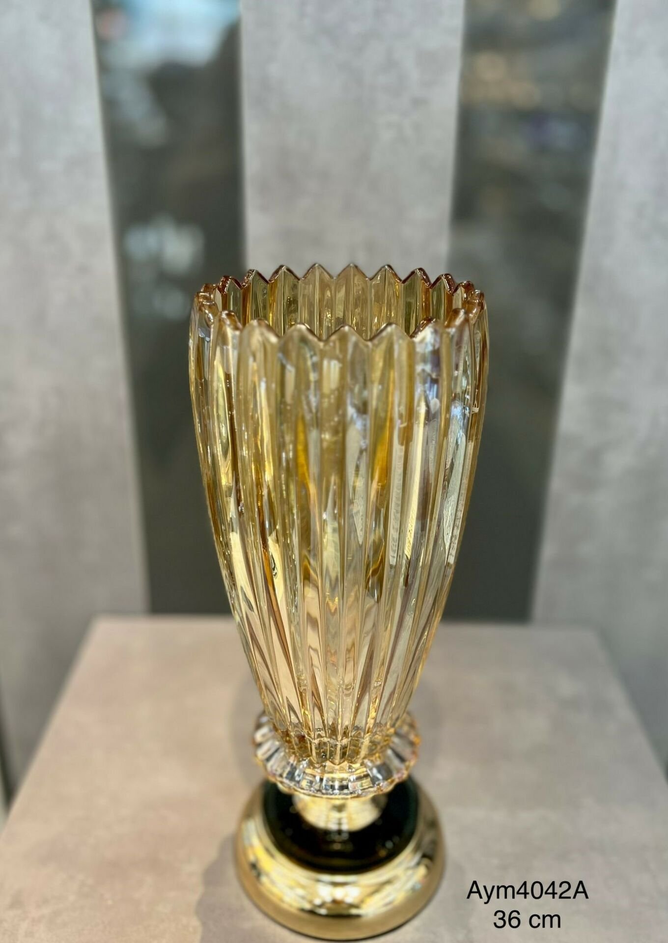 Aymet Vazo Cam Gold AYM4042A