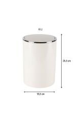 Primanova Lenox Çöp Kovası 6 Lt Bej M-E35-09