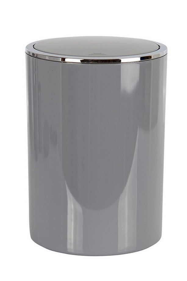 Primanova Lenox Çöp Kovası 6 Lt Gri M-E35-07