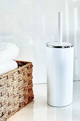 Primanova Lenox Tuvalet Fırçası Beyaz M-E34-01