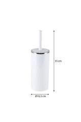 Primanova Lenox Tuvalet Fırçası Beyaz M-E34-01