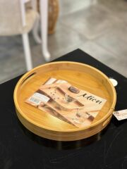 Mien Bambu Küçük Yuvarlak 30 Cm Tepsi MIEN-314