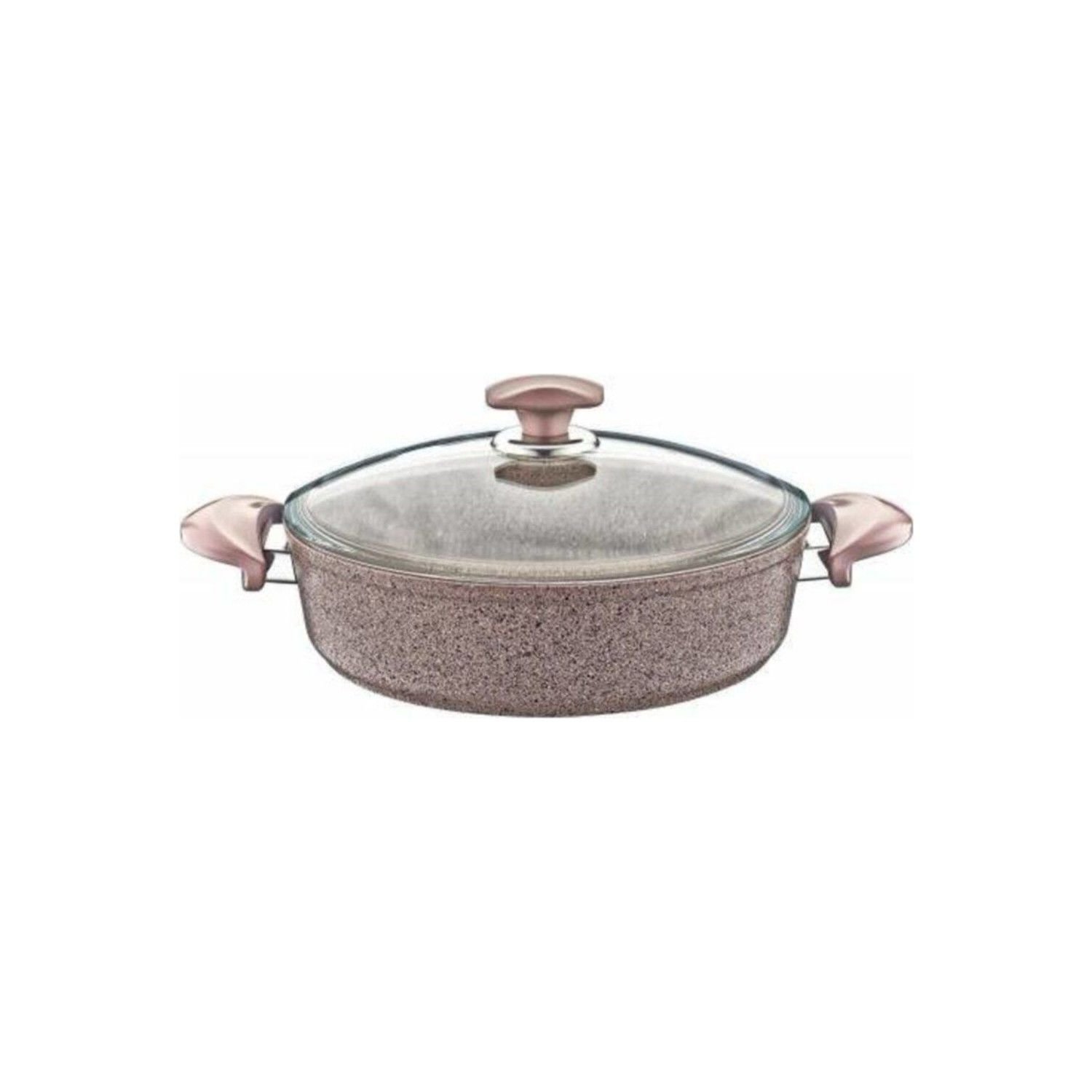 Oms Granit Kısa Tencere 28 Cm 3310