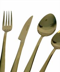 Winterbach 30 Parça Çatal Kaşık Bıçak Seti Gold