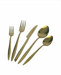 Winterbach 30 Parça Çatal Kaşık Bıçak Seti Gold